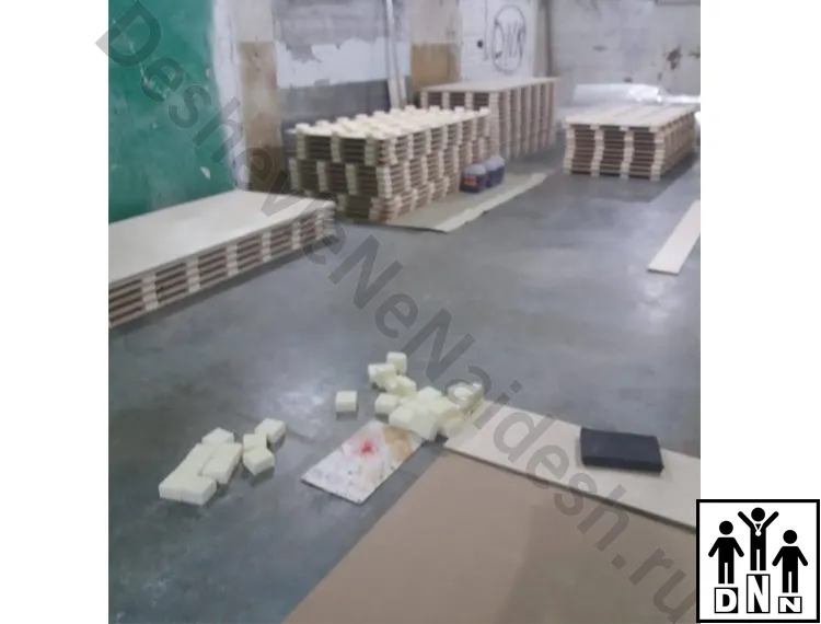 Помост для художественой гимнастики, производство