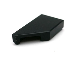 Tile, Modified 1 x 2 Wedge Left, Black (5091 6458187 6510125)