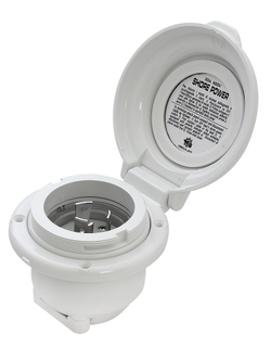 Розетка влагозащищенная, 30 А, пластик, IPX7