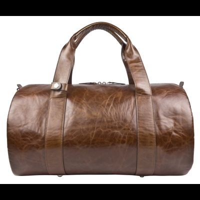 Кожаная дорожная сумка Faenza Premium brown (арт. 
4033-02)