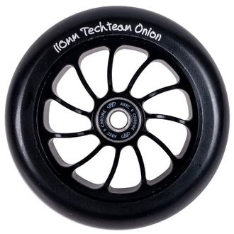 Купить колесо Tech Team Onion (black) 110 для трюковых самокатов в Иркутске