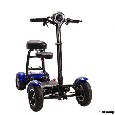 Трицикл GreenCamel Кольт 815 (36V 15,6Ah 2x400W) FAT Красный