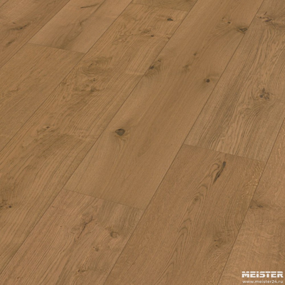 Паркетная доска Meister Дуб Лайвли Капучино 8747 HD400L