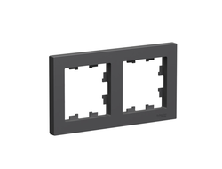 Рамка 2-поста, базальт - Systeme Electric - AtlasDesign - ATN001402