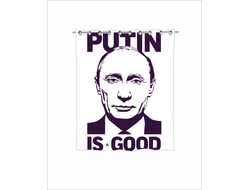 Штора в ванную с Путиным №8