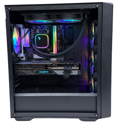 RYZEN 5 7500F + RX 7700 XT