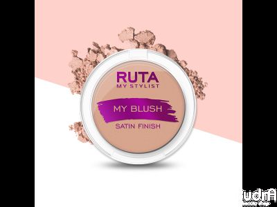 RUTA Компактные румяна для лица My blush, тон 01 утро невесты