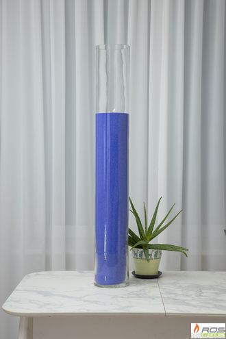 Готовая насыпная фиолетовая "Цилиндр", ароматическая "Ванильная карамель" 150мм*1000мм
