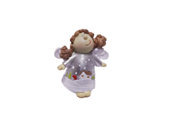 Фигурка "Фея" новогодняя серебро