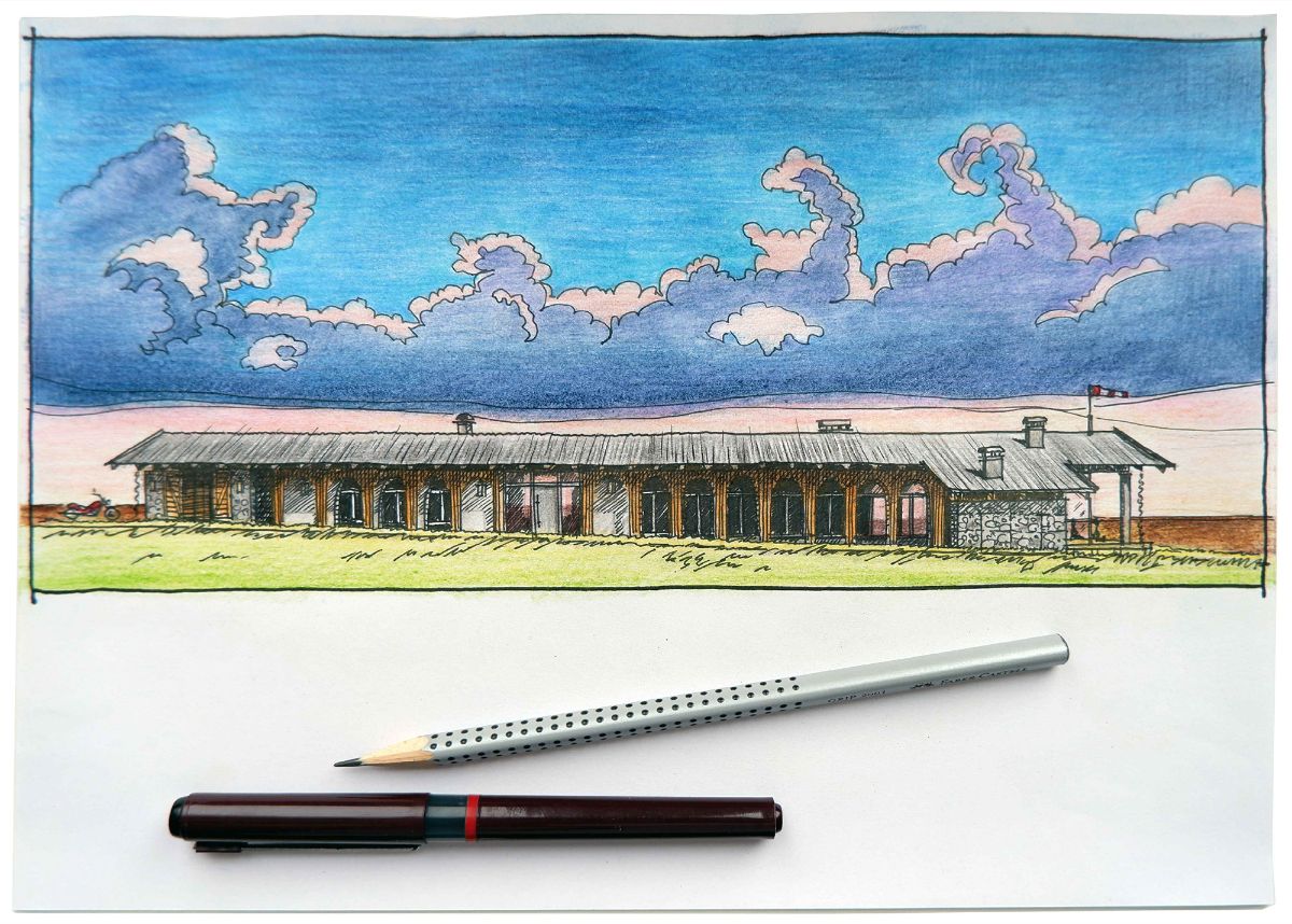 Эскиз "Стрелецкая дача"