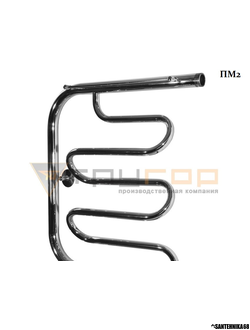 Полотенцесушитель водяной П-образный с полкой Тругор ПМ1 ПМ2