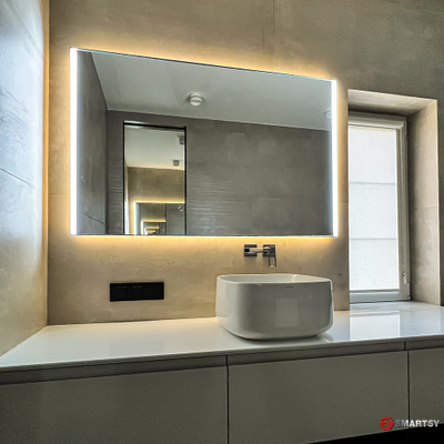 Зеркало с подсветкой, подогревом и встроенной акустикой HarmoniQ Simple