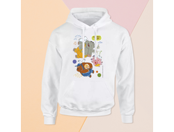 Толстовка Летающие звери №1