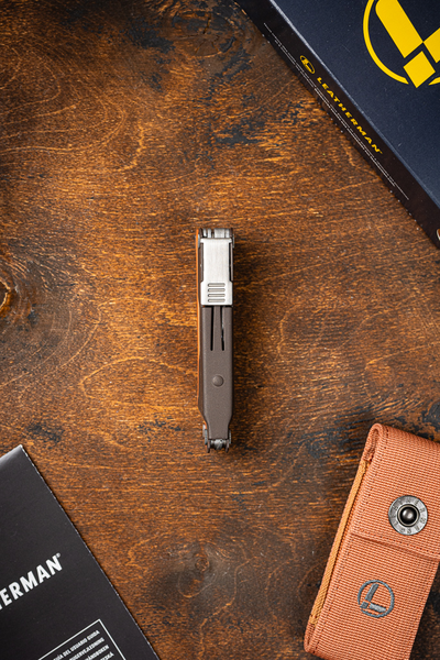 Leatherman Rebar с чехлом Burnt Sienna