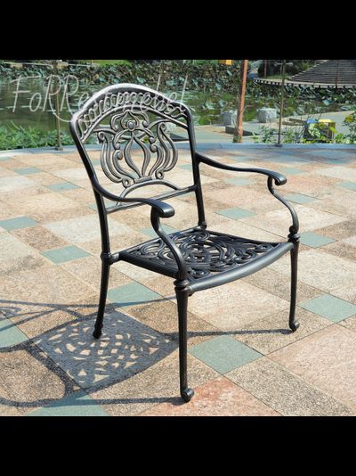 Садовое кресло из литого алюминия IRBIS