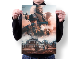 Купить плакат RED DEAD REDEMPTION 2,РЕД ДЕАД РЕДЕМПТИОН 2 №3 в интернет ...