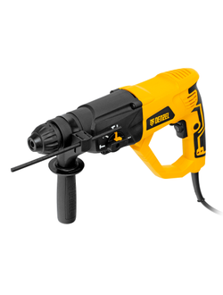 Перфоратор электрический RH-1050-26, SDS-plus, 1050 Вт, 3.2 Дж, 3 плюс 1 режим Denzel