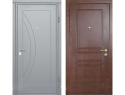 Металлическая дверь с отделкой МДФ. Модель ДК219