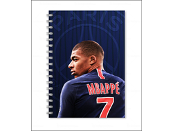 Тетрадь Kylian Mbappe Lottin, Килиан Мбаппе Лоттен №6