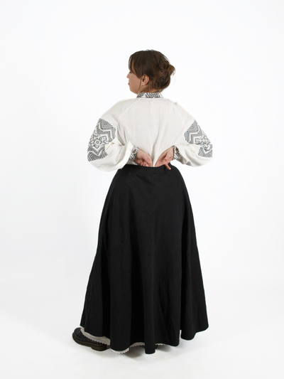 Юбка «Базовая» крапива черная