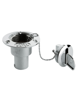 Заливная горловина из хромированной латуни Can-SB TA3021 35 мм чистая вода