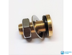 Клапан гидроаккумулятора латунный (з-д Джилекс).