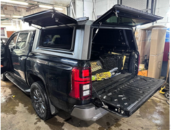 Кунг mitsubishi l200 2024 трёхдверный алюминиевый