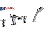 Смеситель встраиваемый на борт ванны LEMARK BENEFIT LM2541C