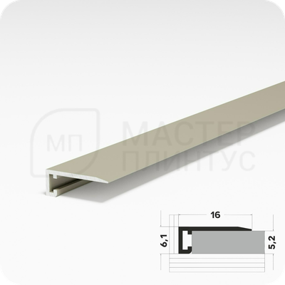 Антиплинтус Лука Апл 01.2700.042Л Шампань