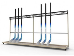 Стеллаж для клюшек на 35 (70) шт. Медиум