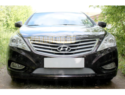 Защита радиатора Hyundai Grandeur V 2011- chrome