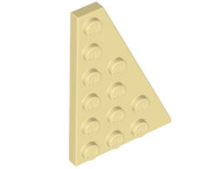 Wedge, Plate 6 x 4 Right, Tan (48205 / 6394282)