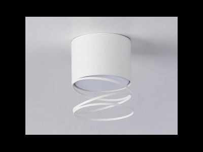Ambrella св-к накл. спот GX53 max12W белый цилиндр d82x110 TECHNO SPOT TN71103 WH