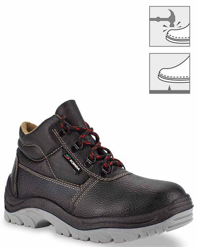 Ботинки РЕДГРЕЙ кожаные с МП