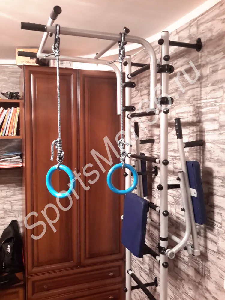 ДСК МОДЕЛЬ "АТЛЕТ" с ГИМНАСТИЧЕСКИМИ КОЛЬЦАМИ. 