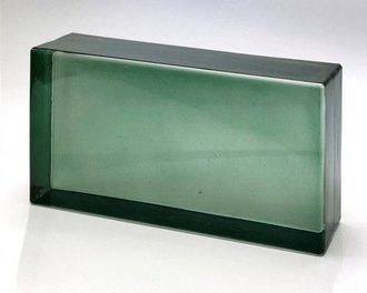 Стеклянный кирпич Poesia Artiko Colour viridian