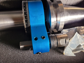 Угловая фрезерная головка AG90-BT50-ER40-132L с набором цанг 4-26 мм 0.008 мм