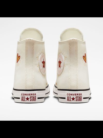 Высокие кеды Converse Chuck Taylor All Star Valentines белые