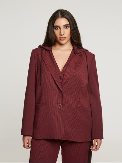 Блейзер с капюшоном