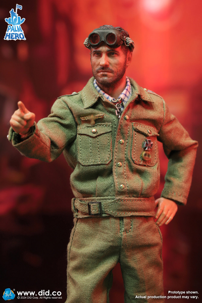 Капитан немецкой подводной лодки - Коллекционная ФИГУРКА 1/12 Palm Hero Series WWII German U-Boat Commander – Lehmann (XD80026) - DID
