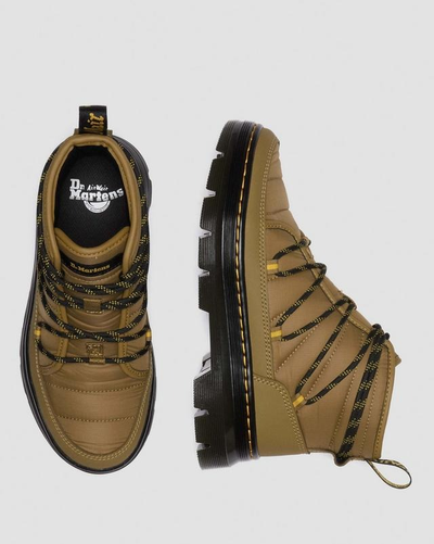 Ботинки Dr Martens Combs Padded Antique Olive зимние