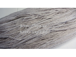 кавказская пряжа в три нити цвет сталь