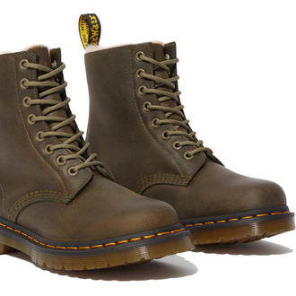 Dr martens serena black fur cheap