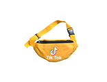 Сумка на пояс женская желтая