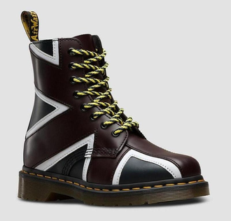 Dr Martens Pascal Union с геометрическим рисунком