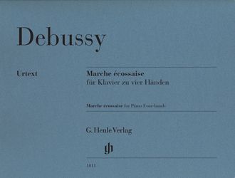 Debussy Marche ?cossaise for Piano Four-hands