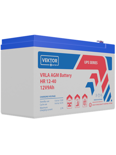 Аккумулятор свинцово-кислотный HR 12-40W
