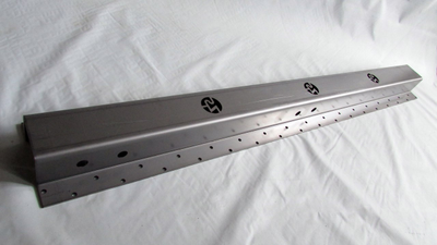 Лонжерон пола центральный, накладка-усилитель, 3мм длина 1000мм 1 шт.