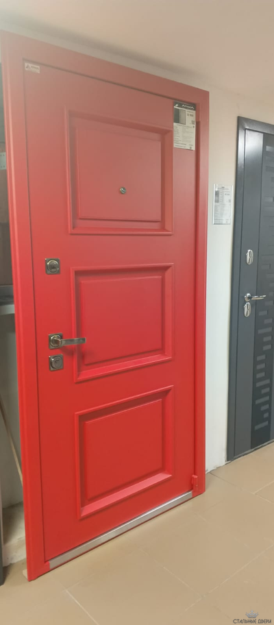 Оптима штамп ПК-10 мм, рис. "Триптих" Красный