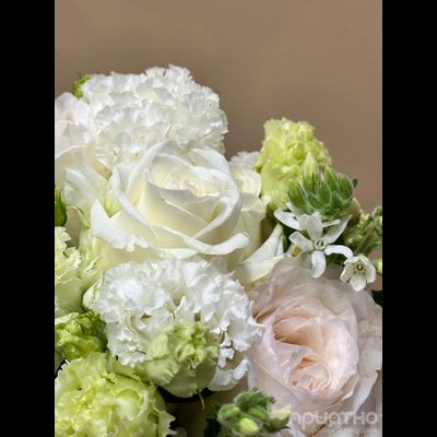 Букет невесты &amp; Бутоньерка № 1304